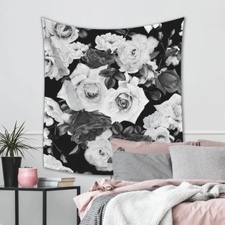 Floral Polyester Tapestry