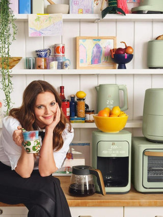 Beautiful 4 Slice Toaster, Sage Green by Drew Barrymore