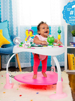 Bright Starts Bounce Bounce Baby 2-in-1 Activity Jumper & Table – Playful Palms