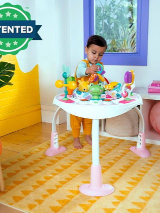 Bright Starts Bounce Bounce Baby 2-in-1 Activity Jumper & Table – Playful Palms